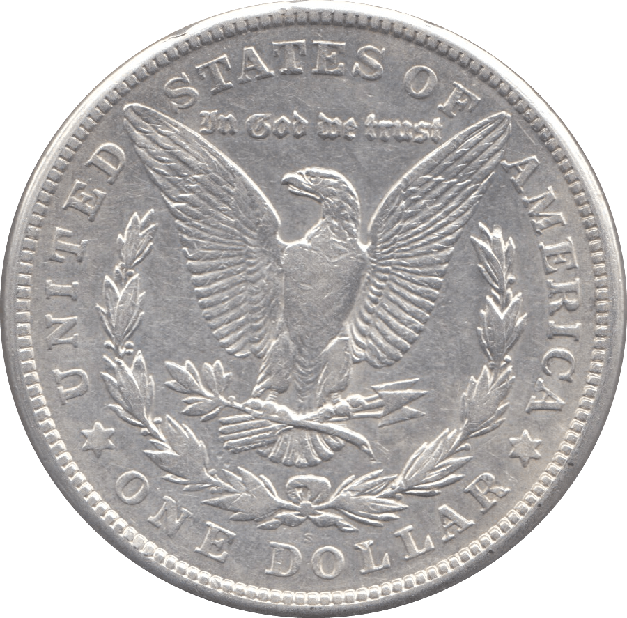 1921 SILVER MORGAN DOLLAR USA SAN FRANCISCO MINT - SILVER WORLD COINS - Cambridgeshire Coins