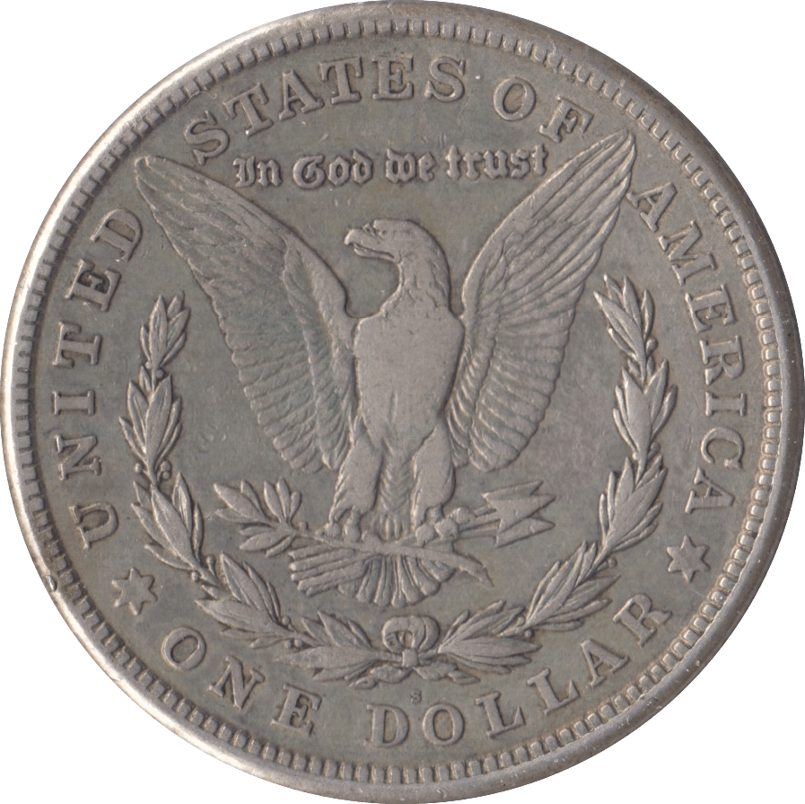 1921 SILVER MORGAN DOLLAR USA SAN FRANCISCO MINT - SILVER WORLD COINS - Cambridgeshire Coins