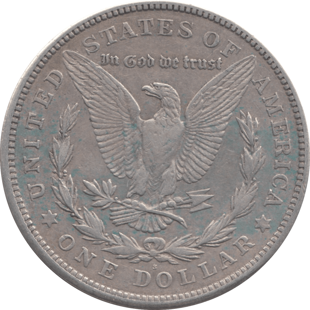 1921 SILVER MORGAN DOLLAR USA - SILVER WORLD COINS - Cambridgeshire Coins