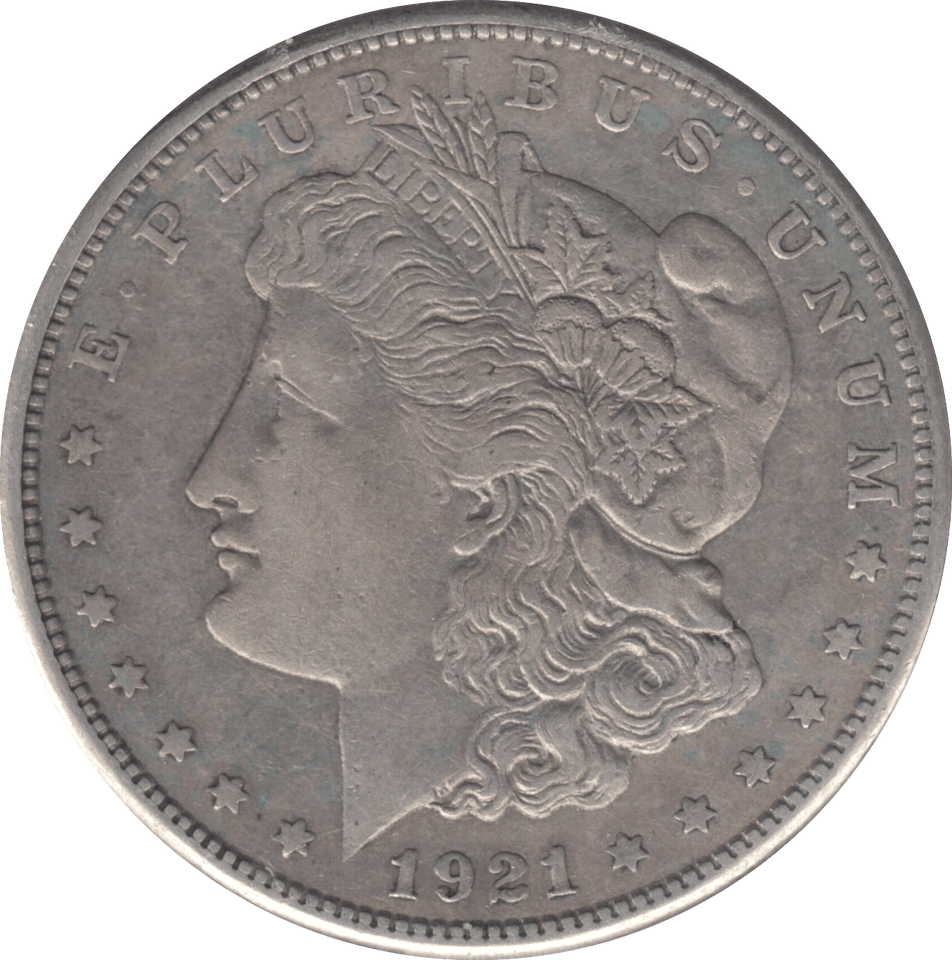 1921 SILVER MORGAN DOLLAR USA - SILVER WORLD COINS - Cambridgeshire Coins