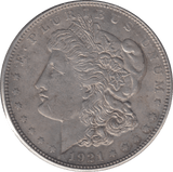 1921 SILVER MORGAN DOLLAR USA - SILVER WORLD COINS - Cambridgeshire Coins
