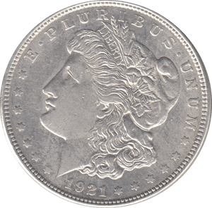 1921 SILVER ONE DOLLAR USA 6 - SILVER WORLD COINS - Cambridgeshire Coins