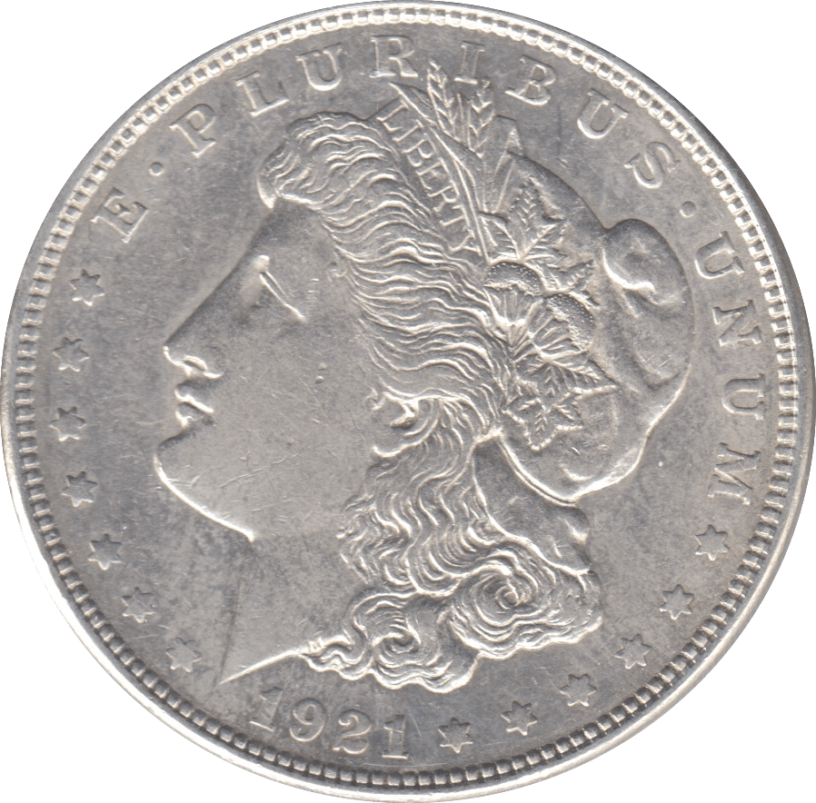 1921 SILVER ONE DOLLAR USA 6 - SILVER WORLD COINS - Cambridgeshire Coins