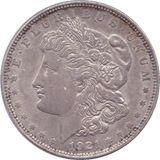 1921 SILVER USA MORGAN DOLLAR A - SILVER WORLD COINS - Cambridgeshire Coins