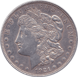 1921 SILVER USA ONE DOLLAR B - SILVER WORLD COINS - Cambridgeshire Coins