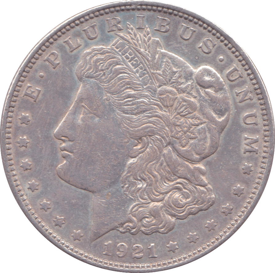 1921 SILVER USA ONE DOLLAR C - SILVER WORLD COINS - Cambridgeshire Coins