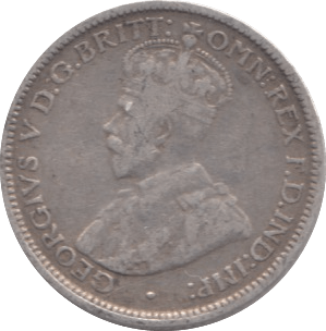 1921 SIX PENCE AUSTRALIA - WORLD COINS - Cambridgeshire Coins