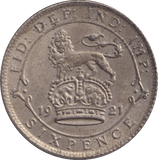 1921 SIXPENCE ( EF ) - Sixpence - Cambridgeshire Coins