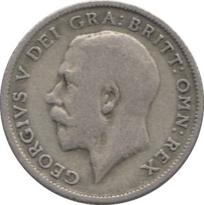 1921 SIXPENCE ( FINE ) 8 - SIXPENCE - Cambridgeshire Coins