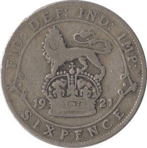 1921 SIXPENCE ( FINE ) - Sixpence - Cambridgeshire Coins