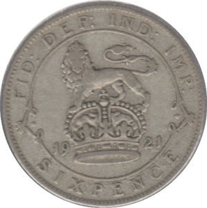 1921 SIXPENCE ( FINE ) - Sixpence - Cambridgeshire Coins