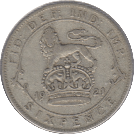 1921 SIXPENCE ( FINE ) - Sixpence - Cambridgeshire Coins