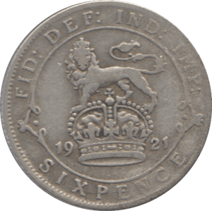 1921 SIXPENCE ( FINE ) - Sixpence - Cambridgeshire Coins