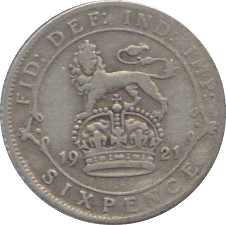 1921 SIXPENCE ( FINE ) - Sixpence - Cambridgeshire Coins