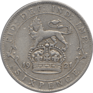 1921 SIXPENCE ( GF ) - Sixpence - Cambridgeshire Coins