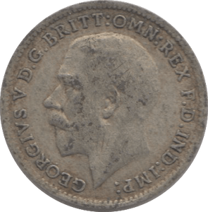 1921 THREEPENCE ( F ) 1 - Threepence - Cambridgeshire Coins