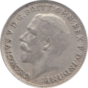 1921 THREEPENCE ( GVF ) 4 - Threepence - Cambridgeshire Coins