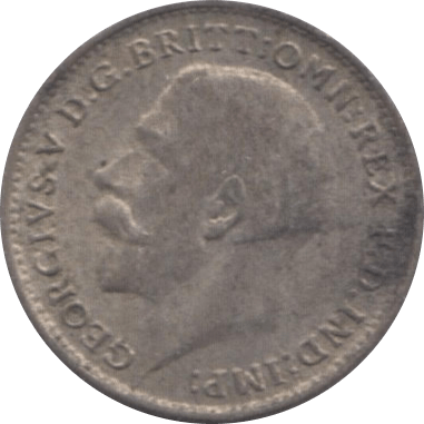 1921 THREEPENCE ( GVF ) - Threepence - Cambridgeshire Coins