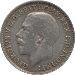 1921 THREEPENCE ( VF ) 1 - Threepence - Cambridgeshire Coins