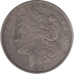 1921 USA DOLLAR DENVER MINT - WORLD COINS - Cambridgeshire Coins