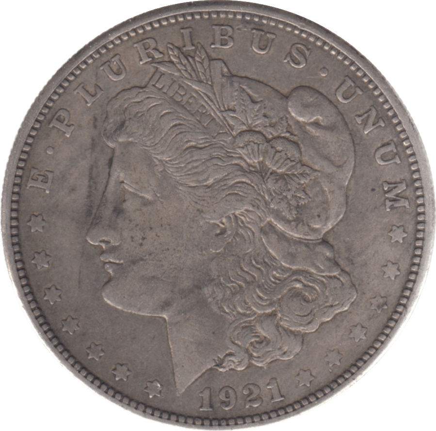 1921 USA DOLLAR DENVER MINT - WORLD COINS - Cambridgeshire Coins