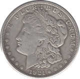 1921 USA DOLLAR SAN FRANCISCO MINT - WORLD SILVER COINS - Cambridgeshire Coins
