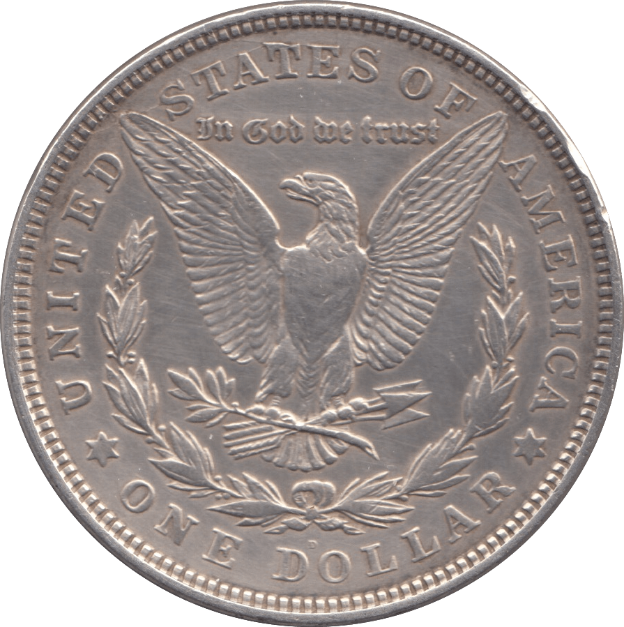 1921 USA SILVER MORGAN DOLLAR DENVER MINT - SILVER WORLD COINS - Cambridgeshire Coins