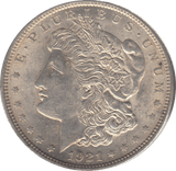 1921 USA SILVER MORGAN DOLLAR PHILADELPHIA MINT 5 - SILVER WORLD COINS - Cambridgeshire Coins