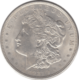 1921 USA SILVER MORGAN DOLLAR PHILADELPHIA MINT 6 - SILVER WORLD COINS - Cambridgeshire Coins