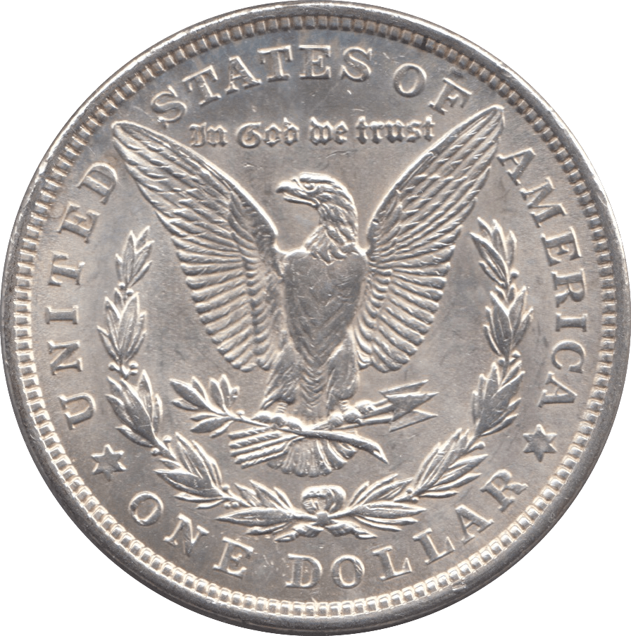 1921 USA SILVER MORGAN DOLLAR PHILADELPHIA MINT - SILVER WORLD COINS - Cambridgeshire Coins