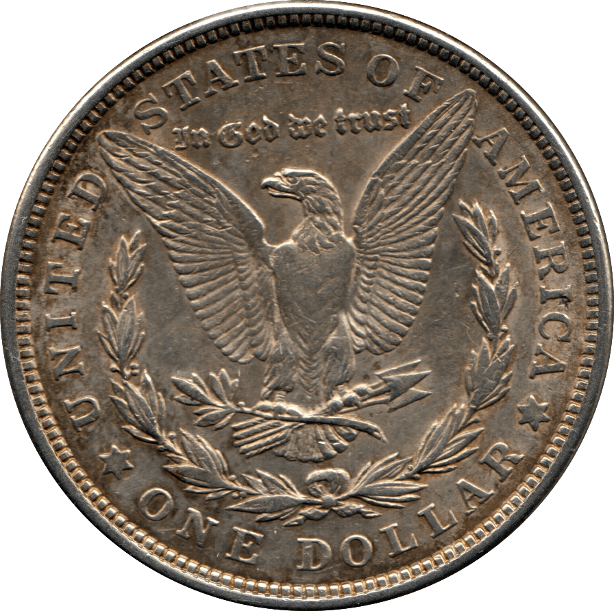 1921 USA SILVER MORGAN DOLLAR PHILADELPHIA MINT - SILVER WORLD COINS - Cambridgeshire Coins