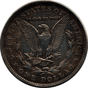 1921 USA SILVER MORGAN DOLLAR PHILADELPHIA MINT - SILVER WORLD COINS - Cambridgeshire Coins