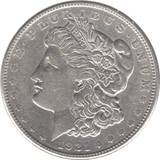 1921 USA SILVER MORGAN DOLLAR SAN FRANCISCO MINT - WORLD COINS - Cambridgeshire Coins