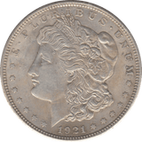 1921 USA SILVER MORGAN DOLLAR - WORLD COINS - Cambridgeshire Coins