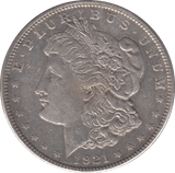 1921 USA SILVER ONE DOLLAR - SILVER WORLD COINS - Cambridgeshire Coins