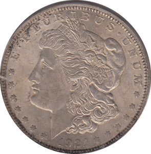 1921 USA SILVER ONE DOLLAR - SILVER WORLD COINS - Cambridgeshire Coins