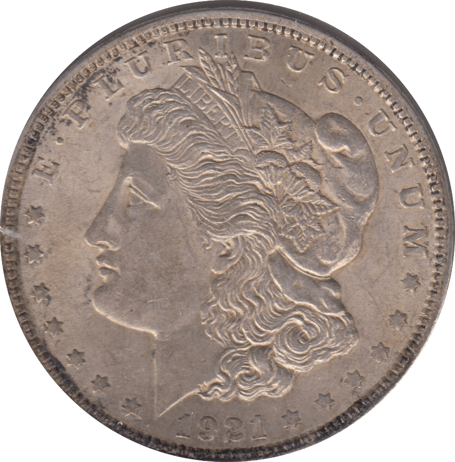 1921 USA SILVER ONE DOLLAR - SILVER WORLD COINS - Cambridgeshire Coins
