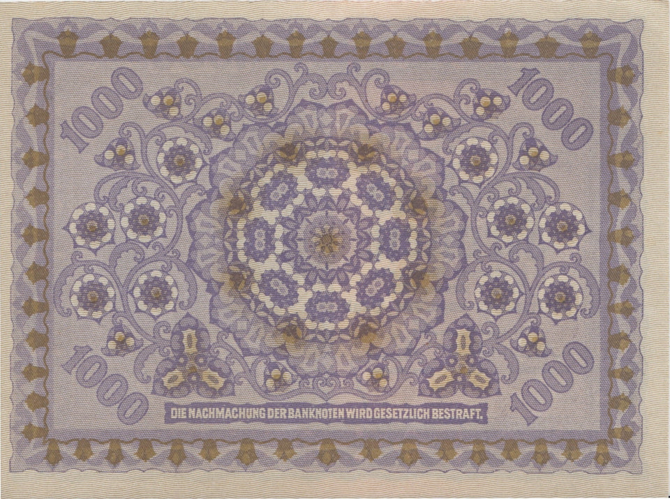 1922 1000 KRONE BANKNOTE AUSTRIA REF 522 - World Banknotes - Cambridgeshire Coins