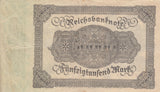 1922 50000 MARK GERMAN BANKNOTE BERLIN GERMANY REF 769 - World Banknotes - Cambridgeshire Coins