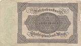 1922 50000 MARKS INFLATION ISSUE GERMANY REF 1151 - World Banknotes - Cambridgeshire Coins