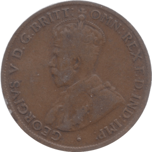 1922 AUSTRALIA HALF PENNY - WORLD COINS - Cambridgeshire Coins