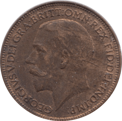 1922 FARTHING ( AUNC ) - Farthing - Cambridgeshire Coins