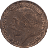 1922 FARTHING ( AUNC ) - Farthing - Cambridgeshire Coins