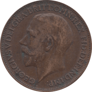 1922 FARTHING ( EF ) 2 - Farthing - Cambridgeshire Coins