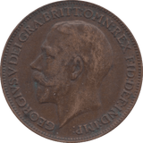 1922 FARTHING ( EF ) 2 - Farthing - Cambridgeshire Coins