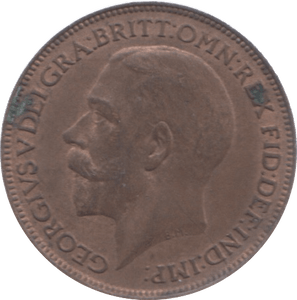 1922 FARTHING ( EF ) 3 - Farthing - Cambridgeshire Coins