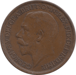 1922 FARTHING ( EF ) - Farthing - Cambridgeshire Coins