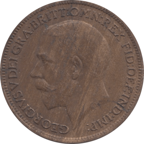 1922 FARTHING ( EF ) - Farthing - Cambridgeshire Coins