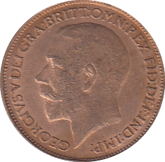 1922 FARTHING ( UNC ) - Farthing - Cambridgeshire Coins