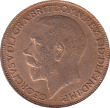 1922 FARTHING ( UNC ) - Farthing - Cambridgeshire Coins